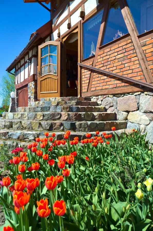 Villa Dom Na Wodzie Mazury à Dzwierzuty Extérieur photo