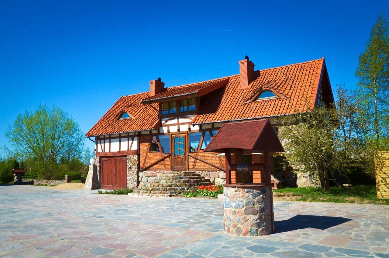 Villa Dom Na Wodzie Mazury à Dzwierzuty Extérieur photo